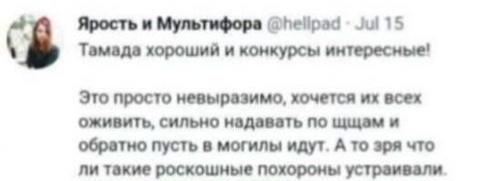 Удаленный сейчас твит Пироговой, стааший поводом для уголовного дела